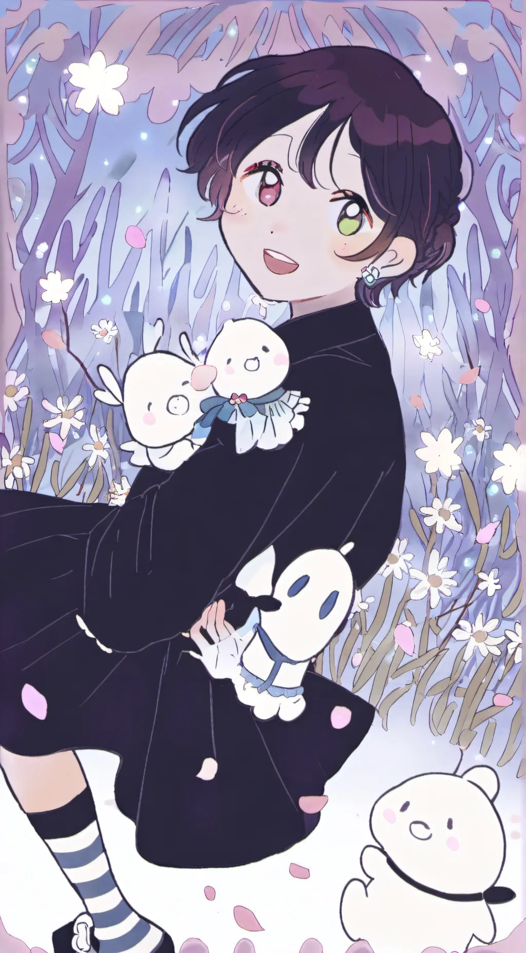 ai character: hi background