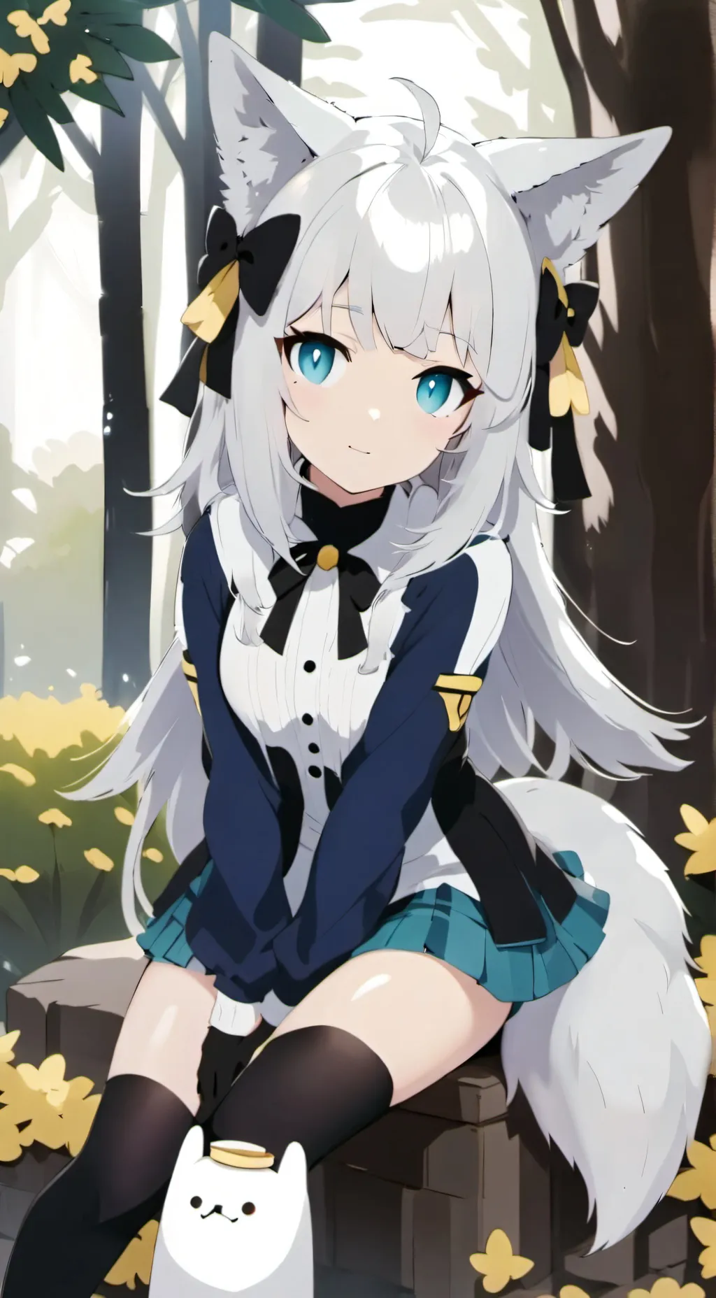 ai character: Lilly background