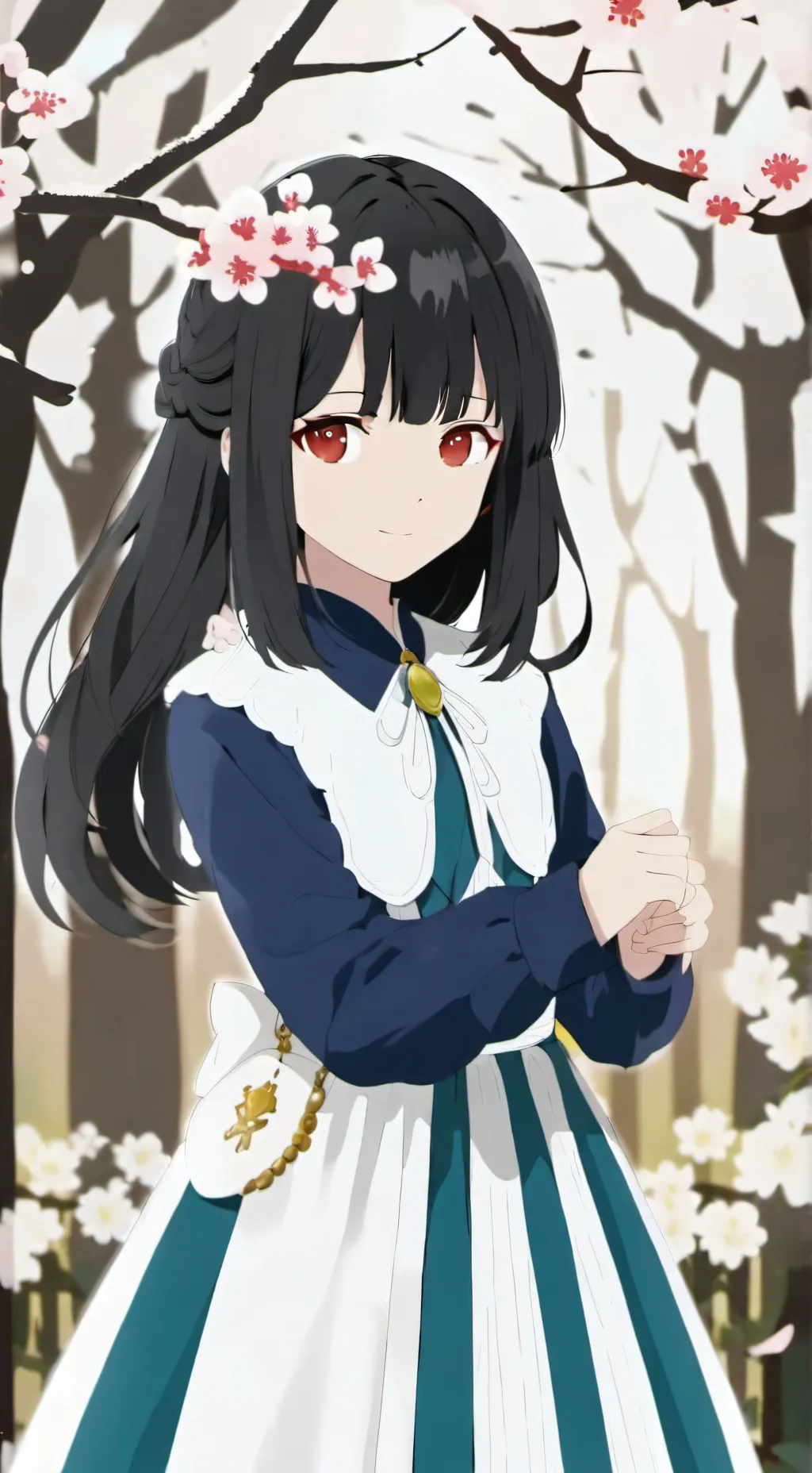 ai character: Kira  background