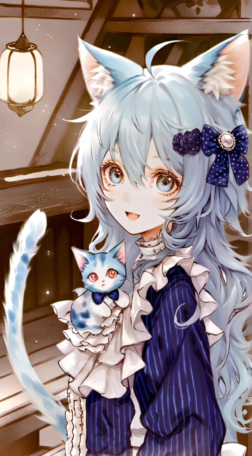 ai character: polska dziewczynka background