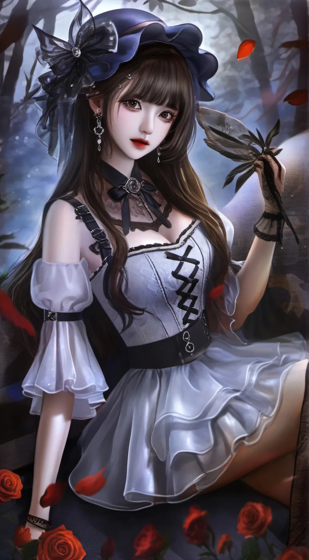 ai character: Kiara background