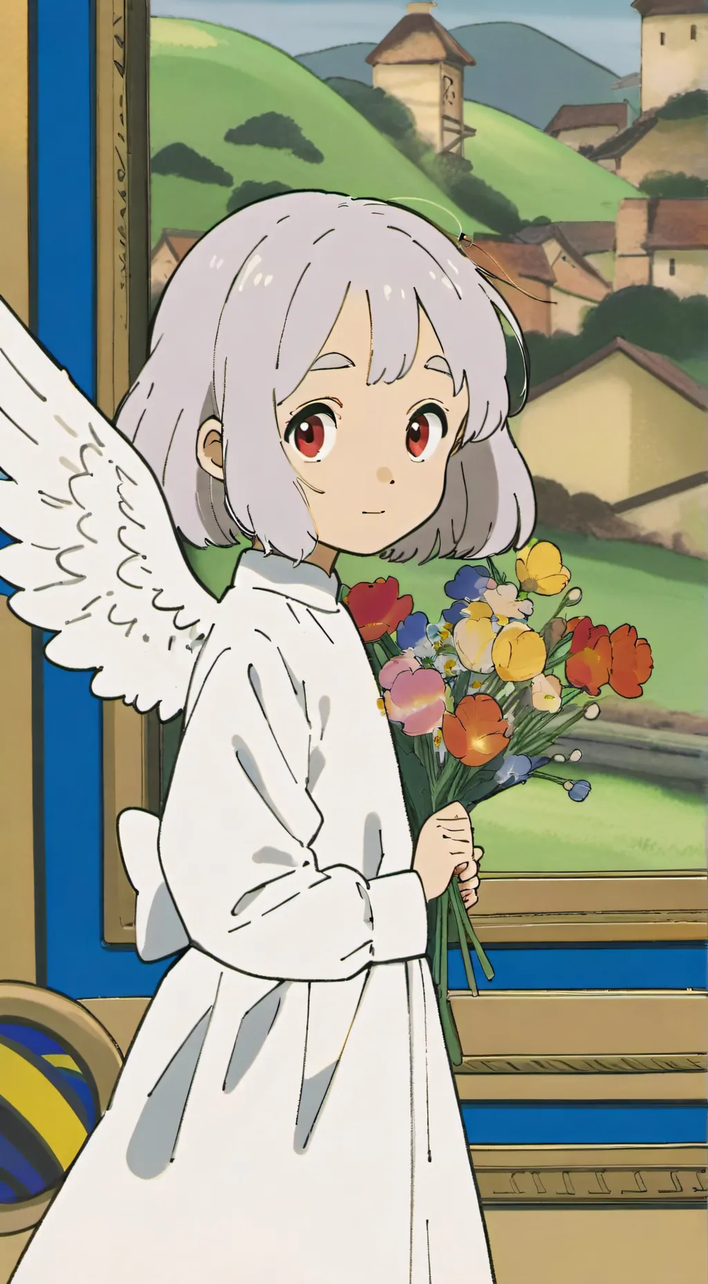 ai character: Amie  background