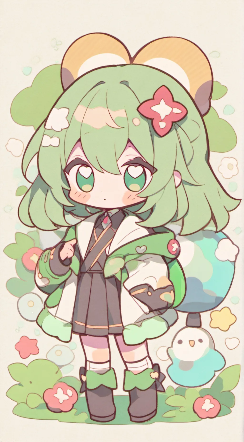 ai character: Hermanos 25 background