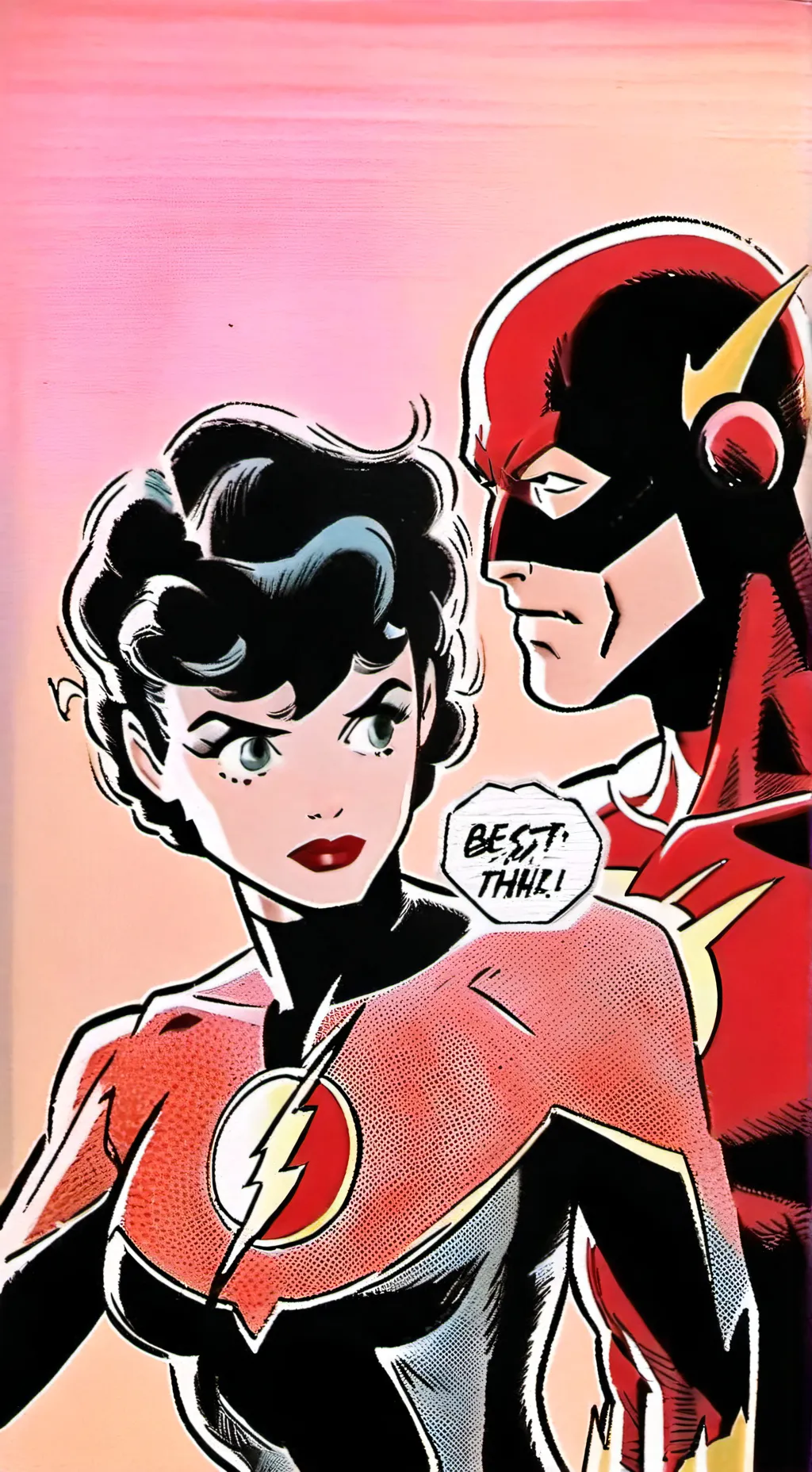 ai character: flash background