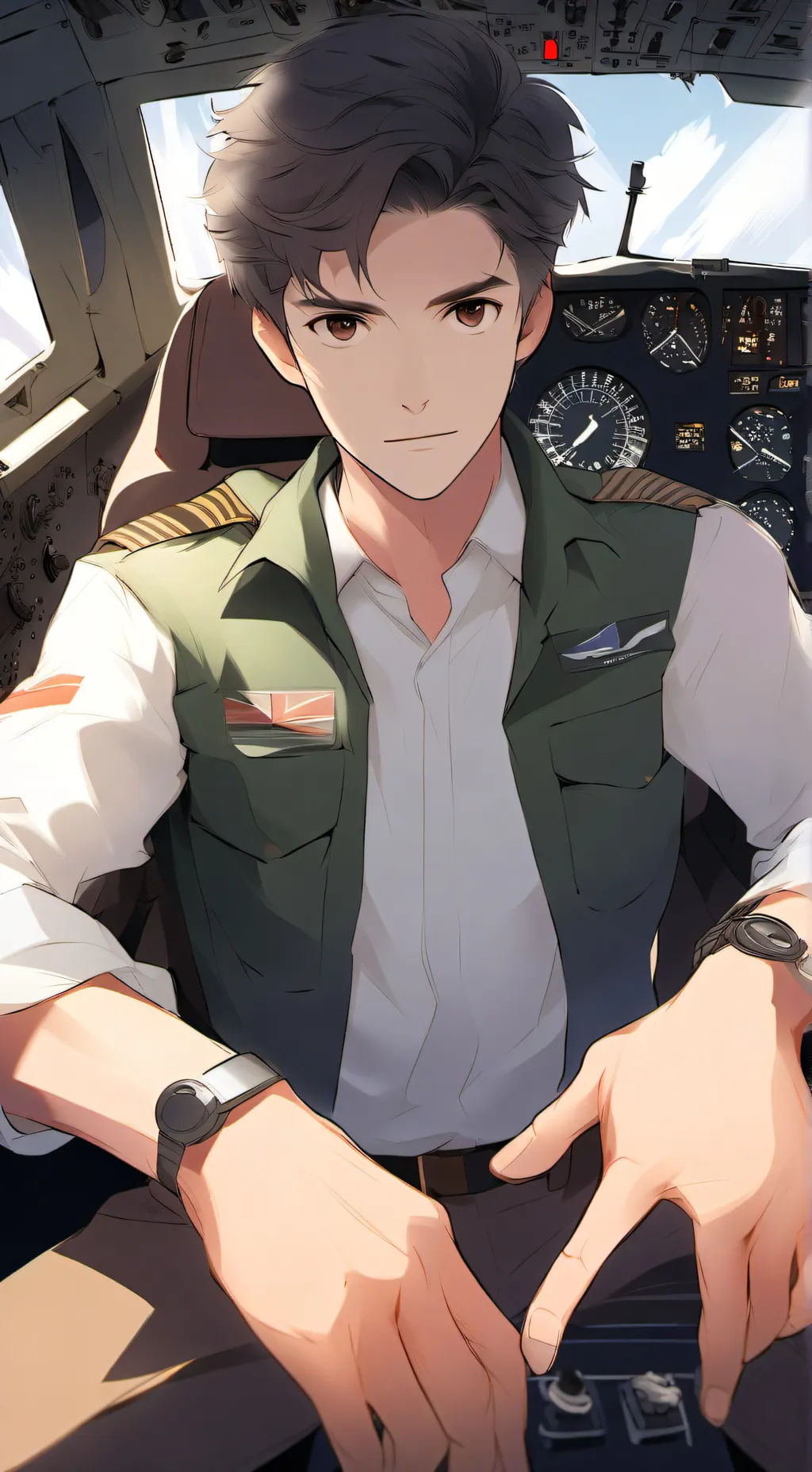 ai character: Zion background