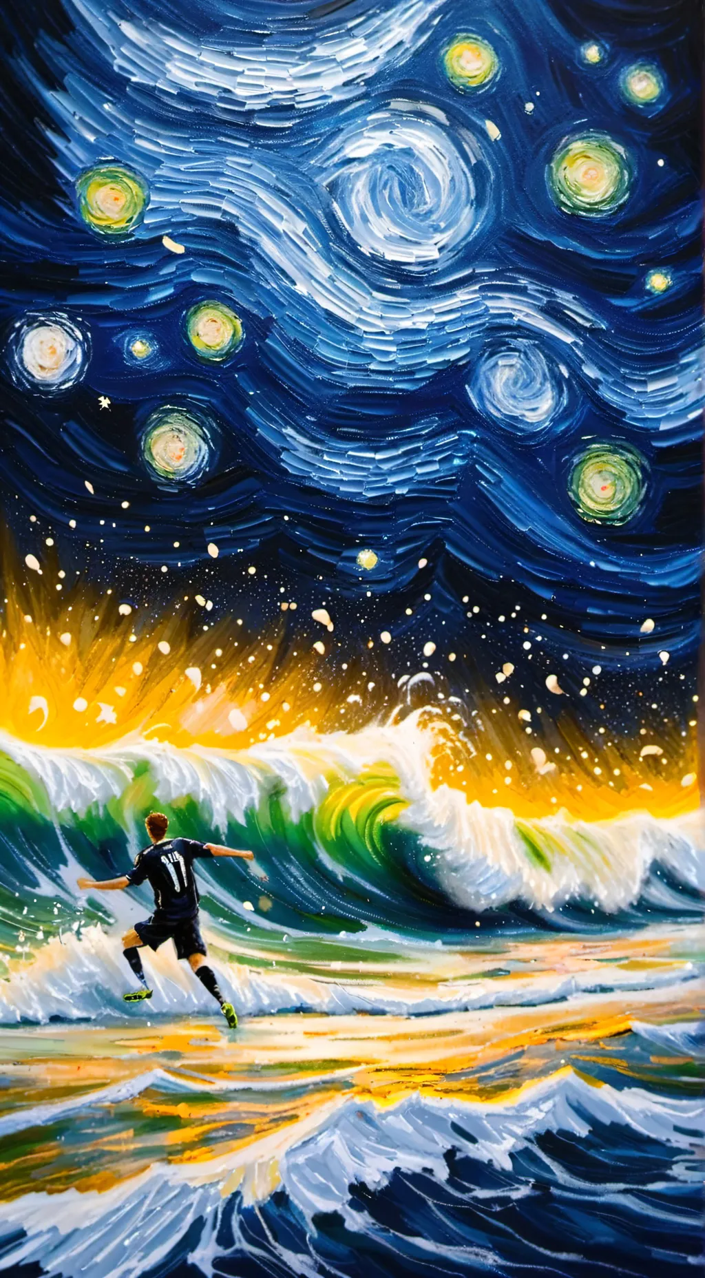 ai character: Blue Lock background