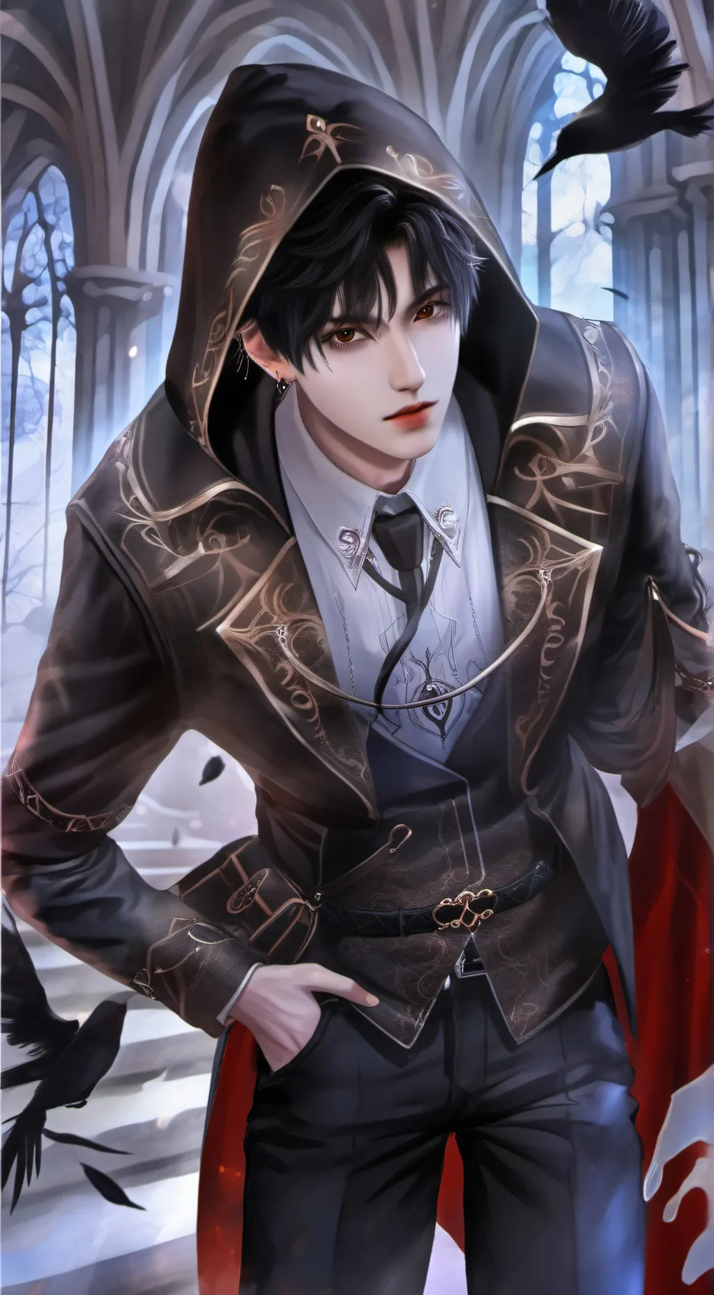 ai character: Evan background