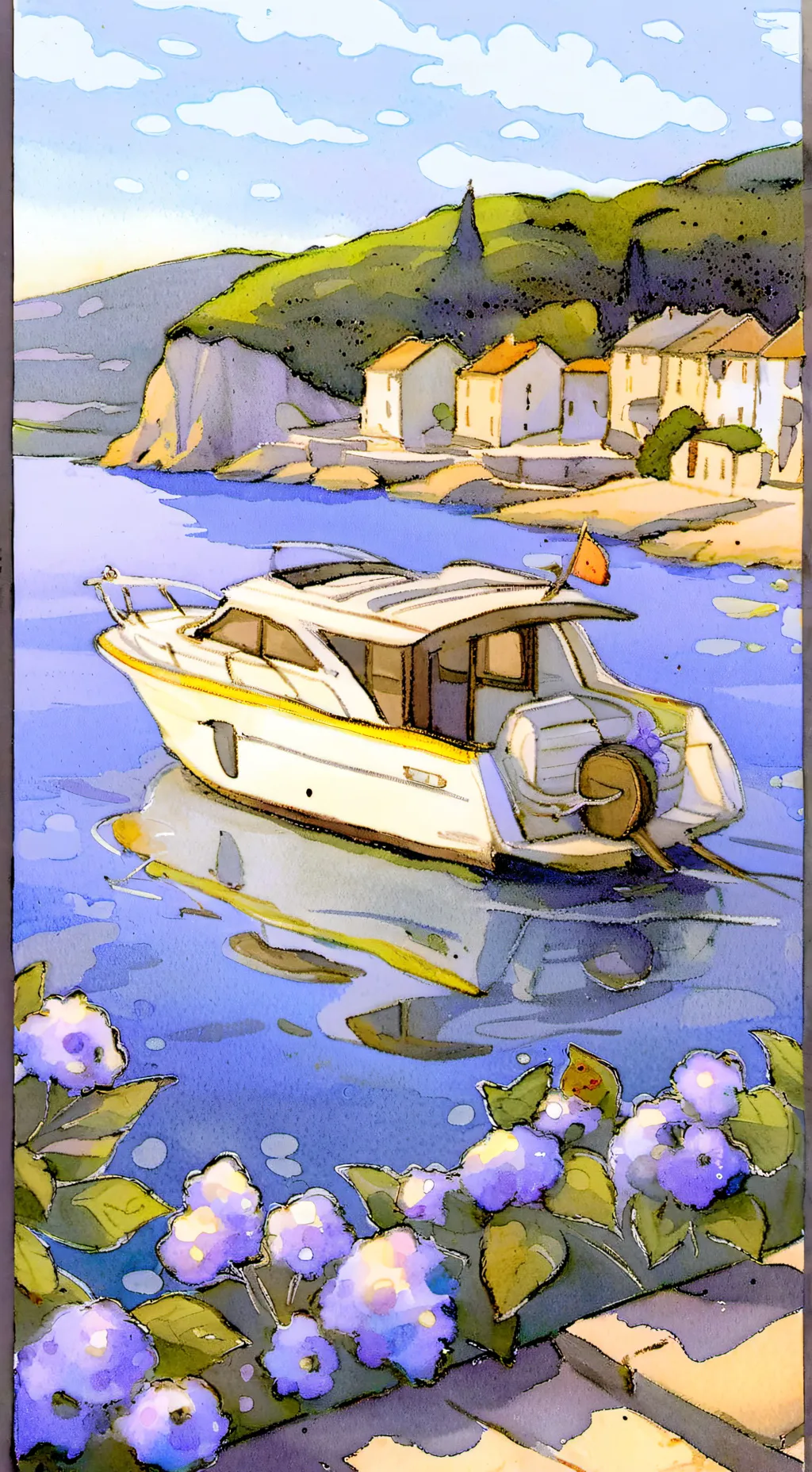 ai character: livraison étrange background