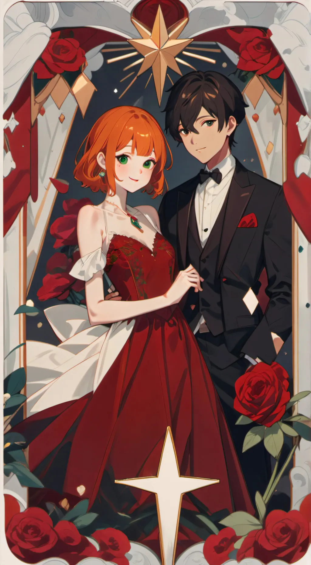 ai character: ￼ Colton& Rachel background