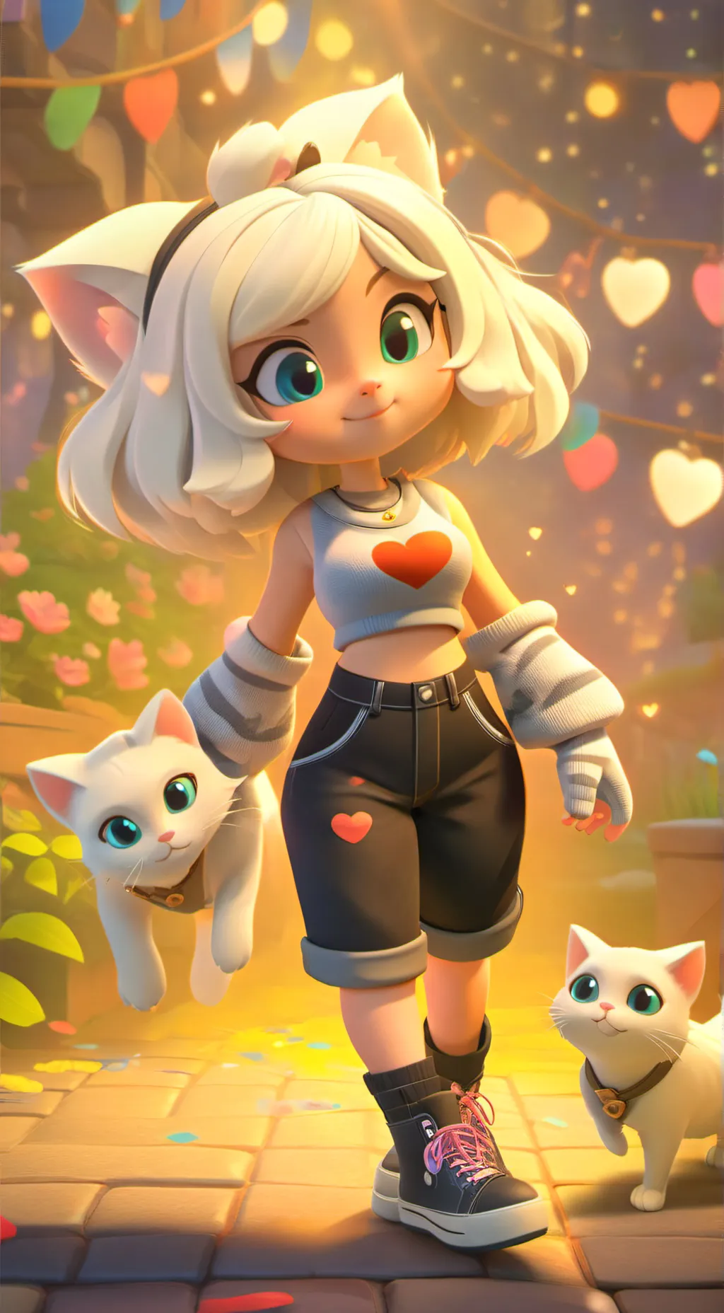 ai character: daisy background