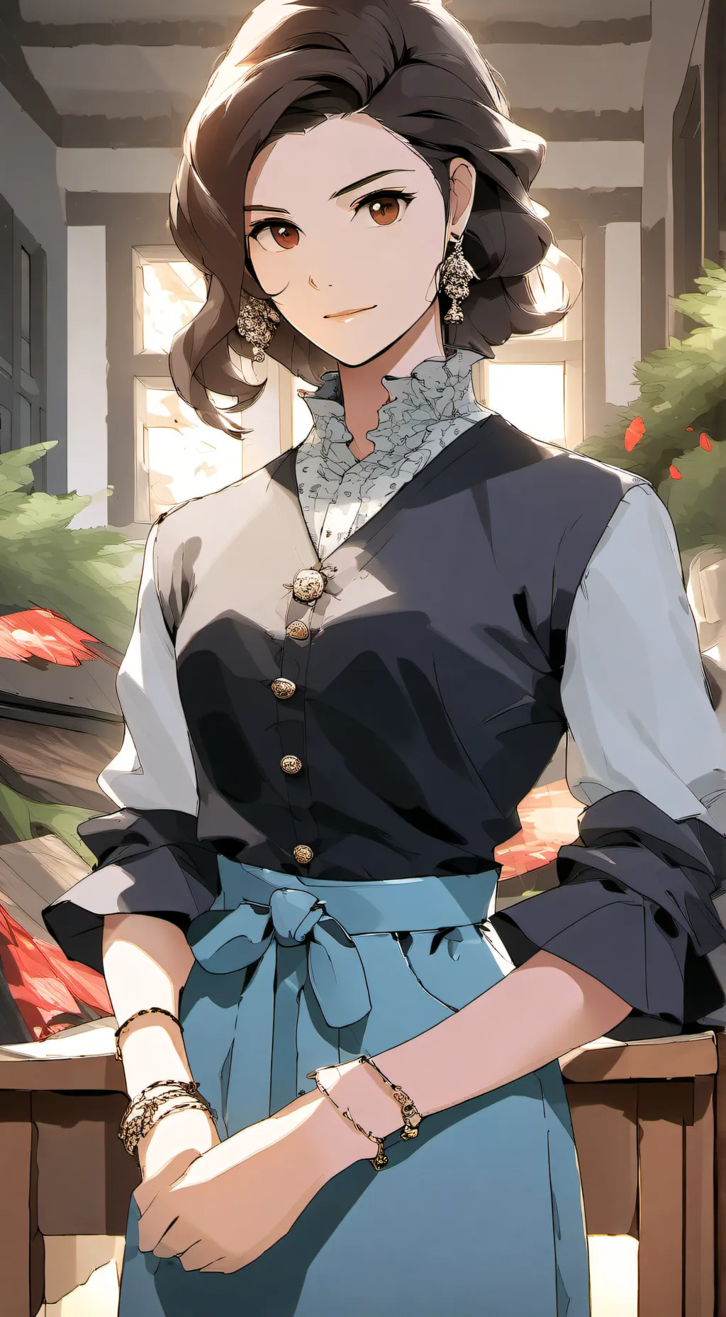 ai character: Mean mom background