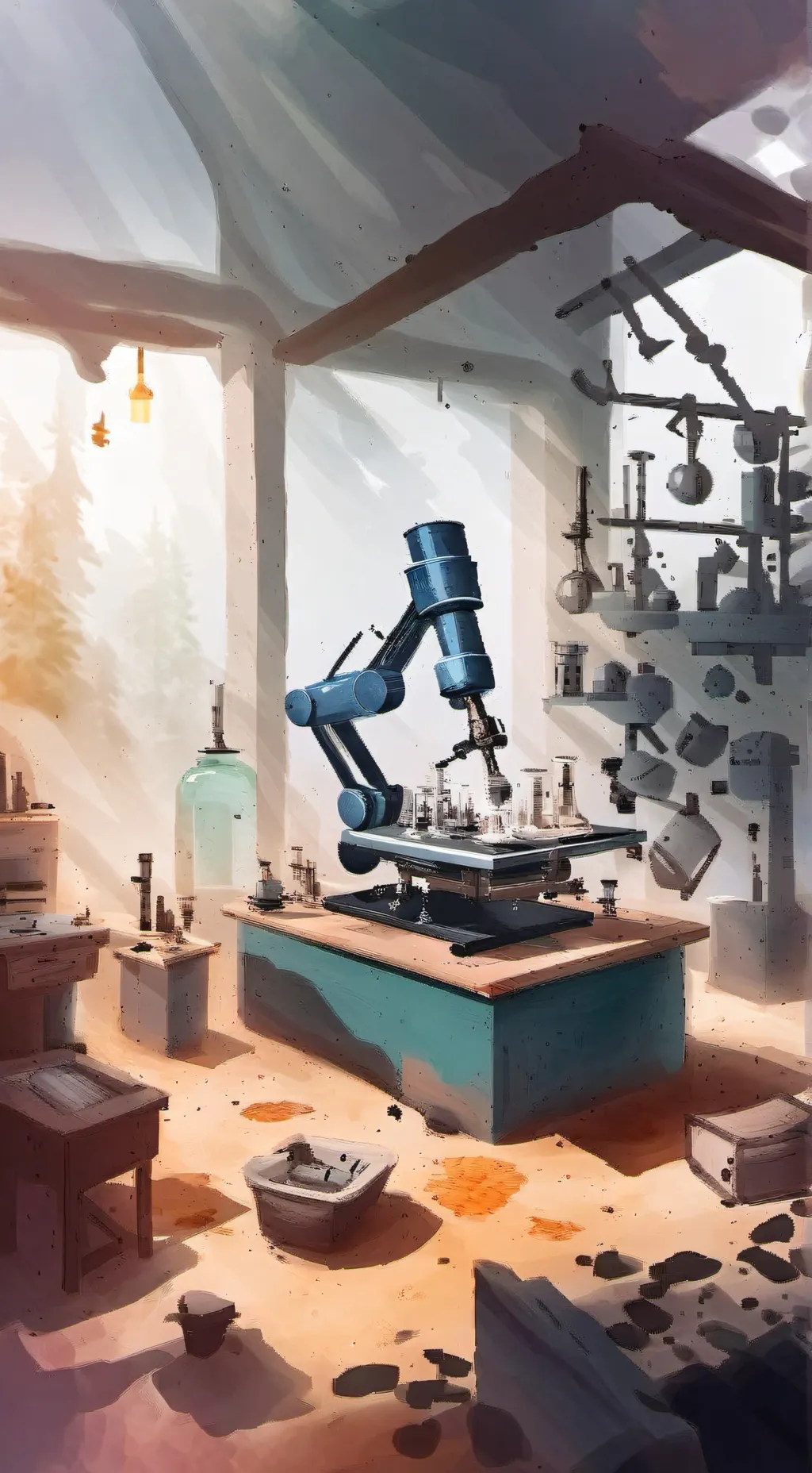 ai character: MHA Inventor  background