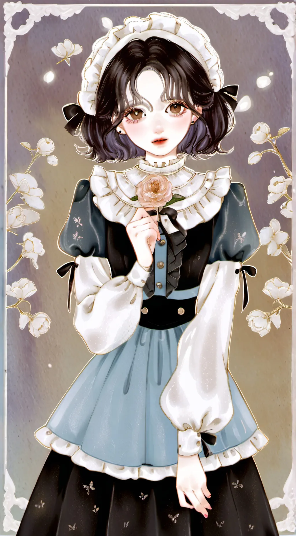 ai character: Ria rose (hh) background