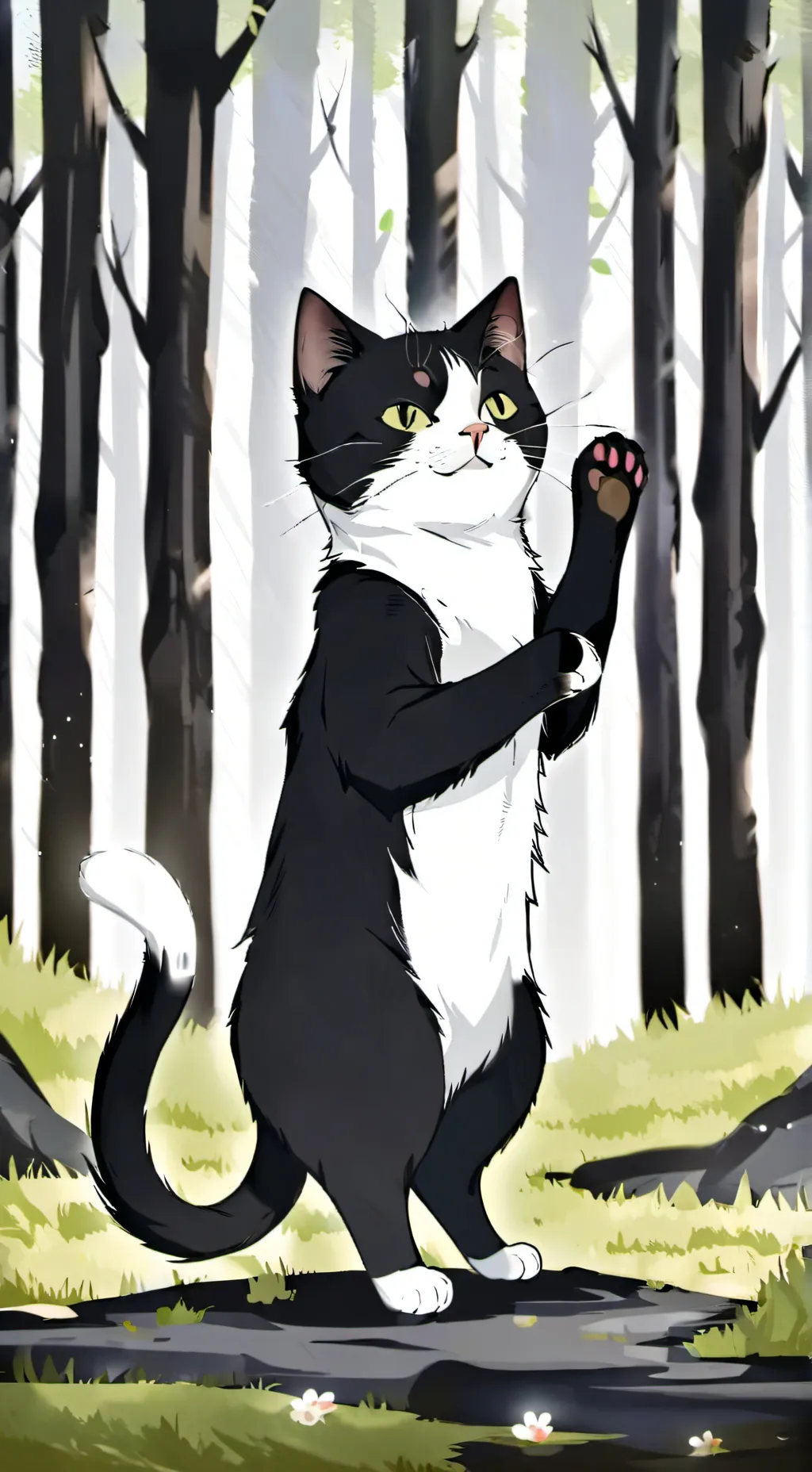 ai character: Car0 and Carr background