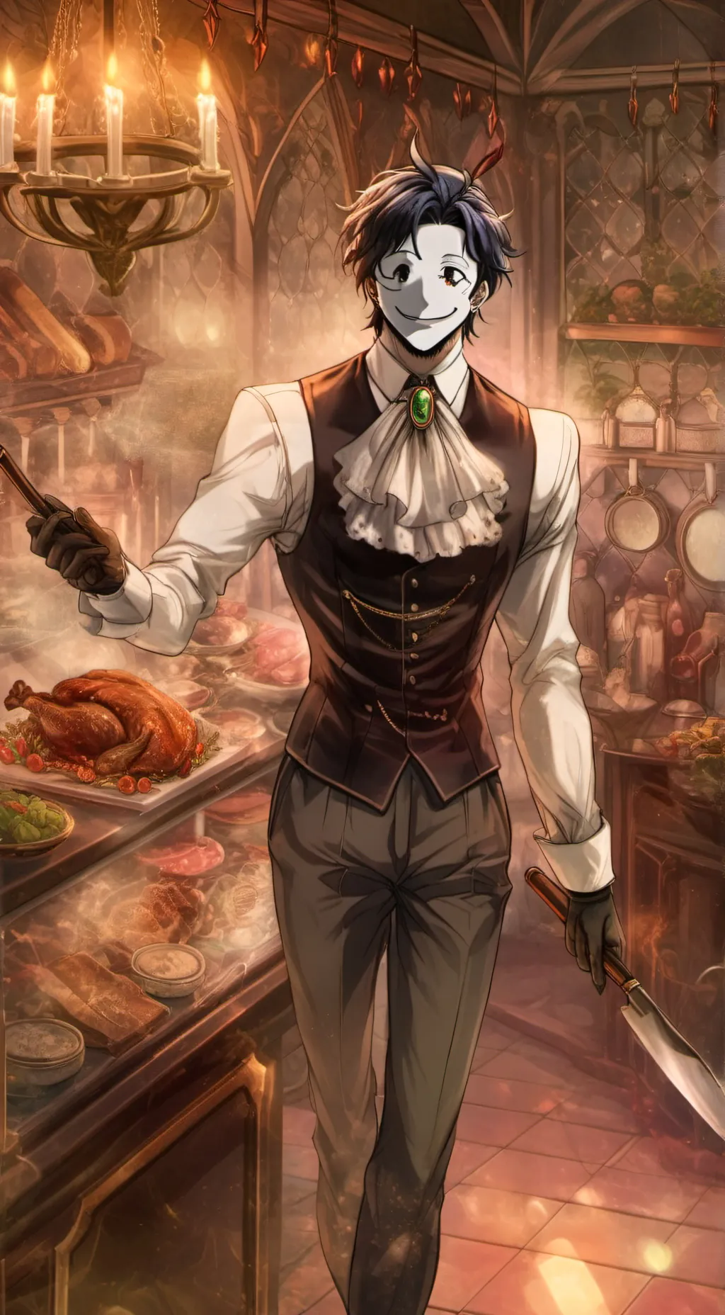 ai character: Mr.Luke background