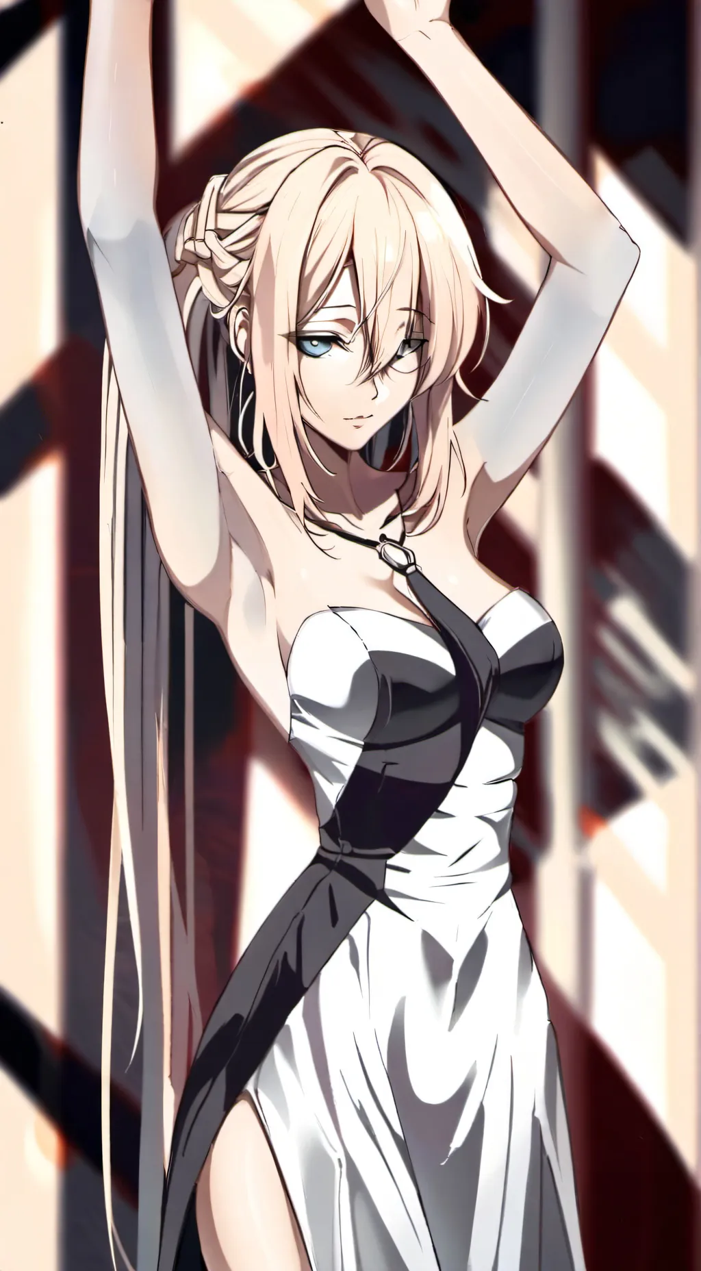 ai character: Vicky  background