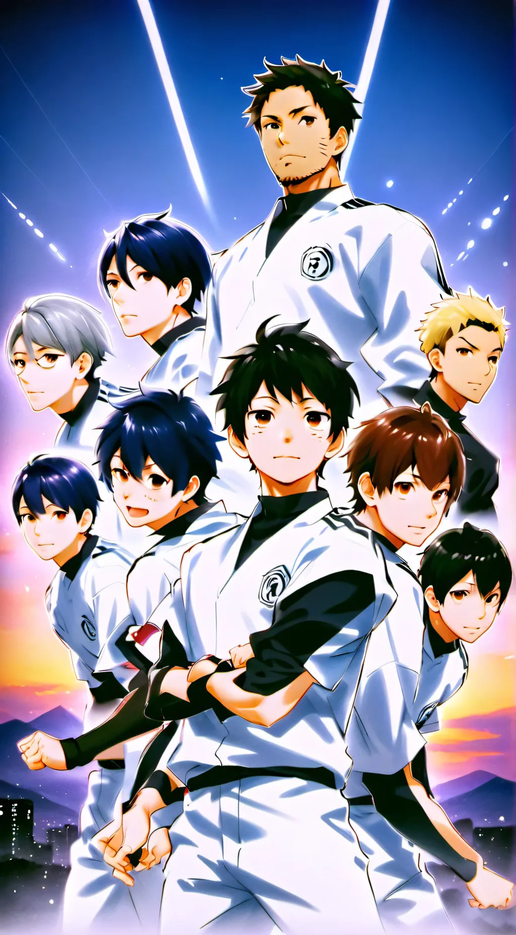 ai character: karazuno  partido background