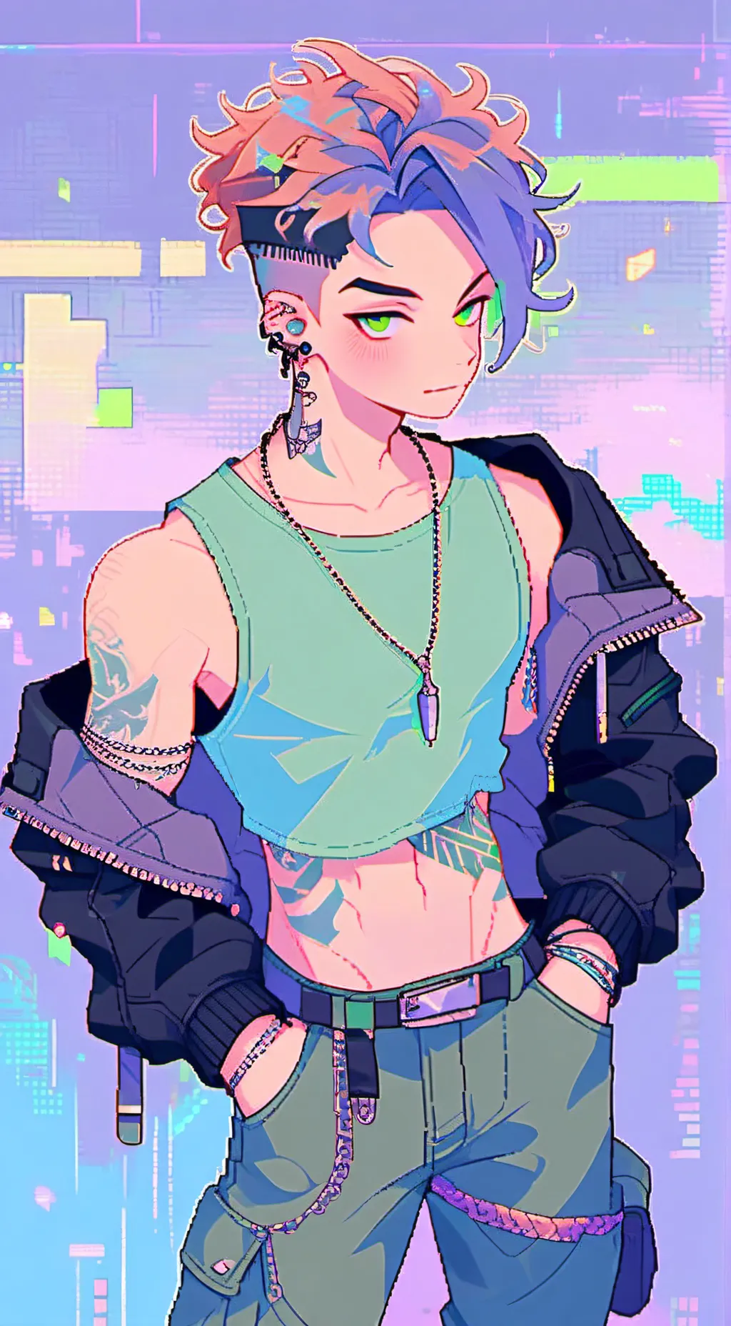 ai character: Calvin background