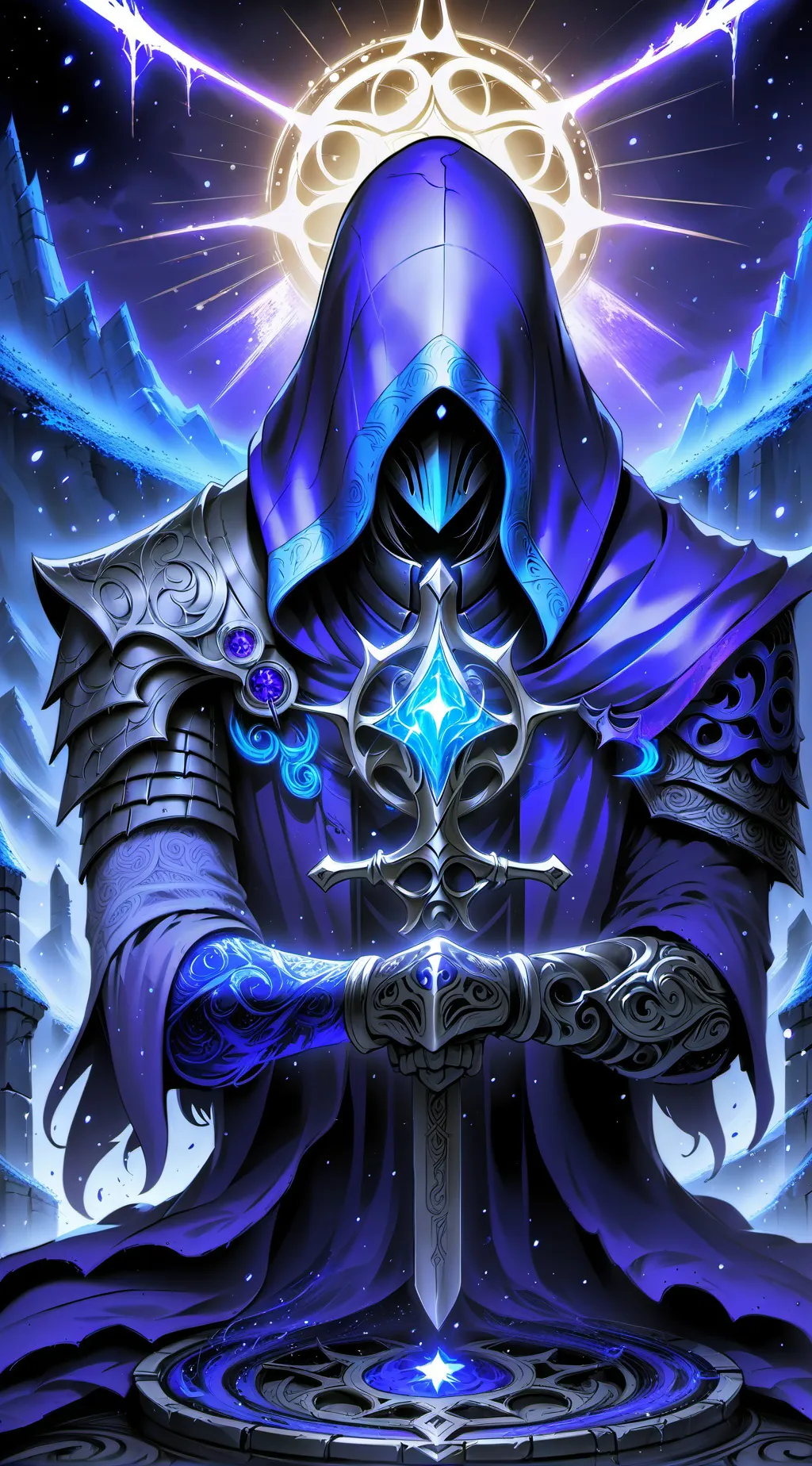 ai character: the ice king background