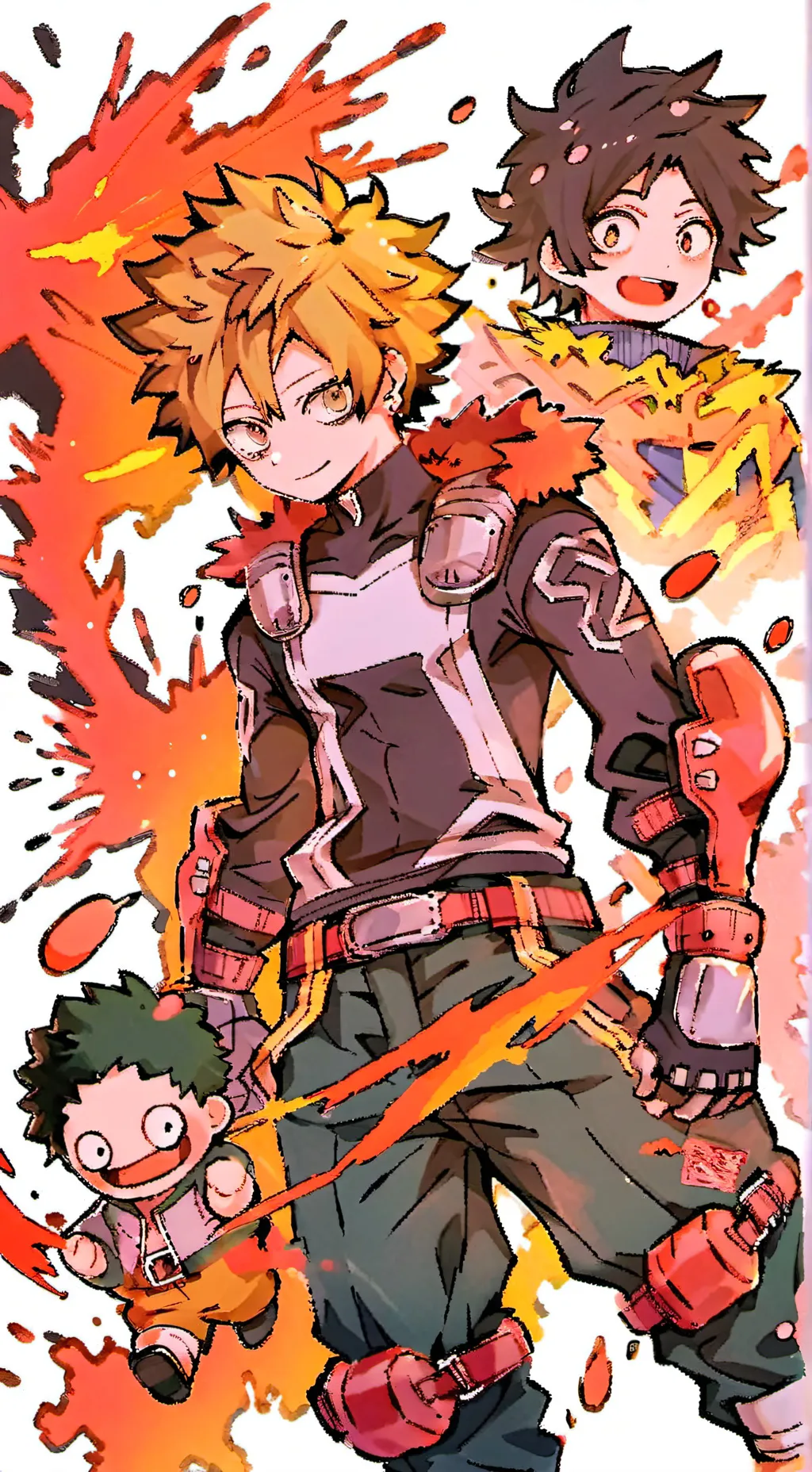 ai character: Mha background