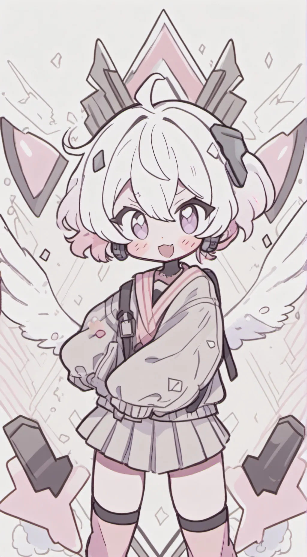 ai character: axd background