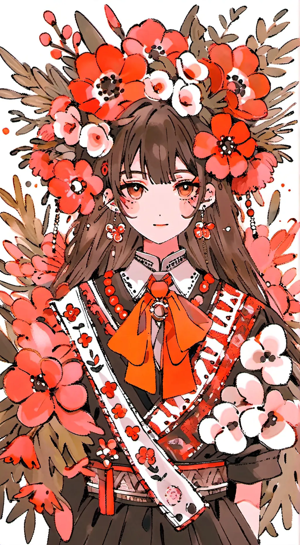 ai character: mha valentines day background