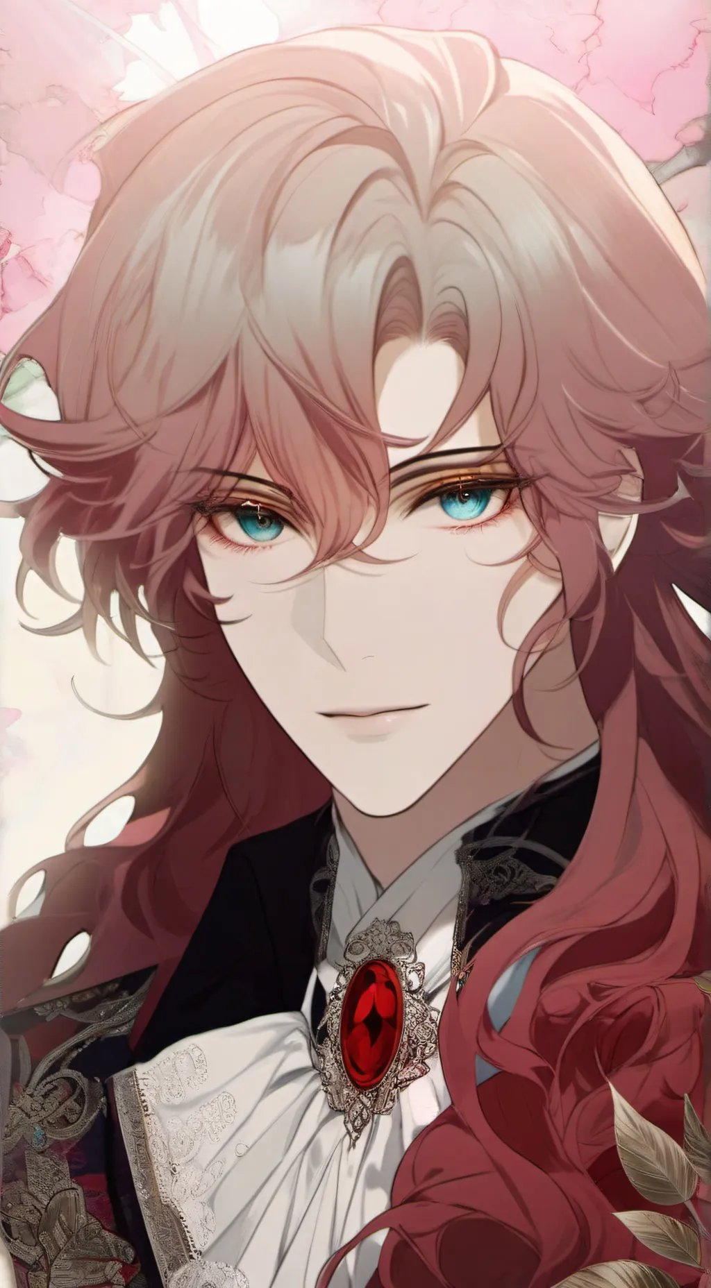 ai character: Jaxon, <3 background