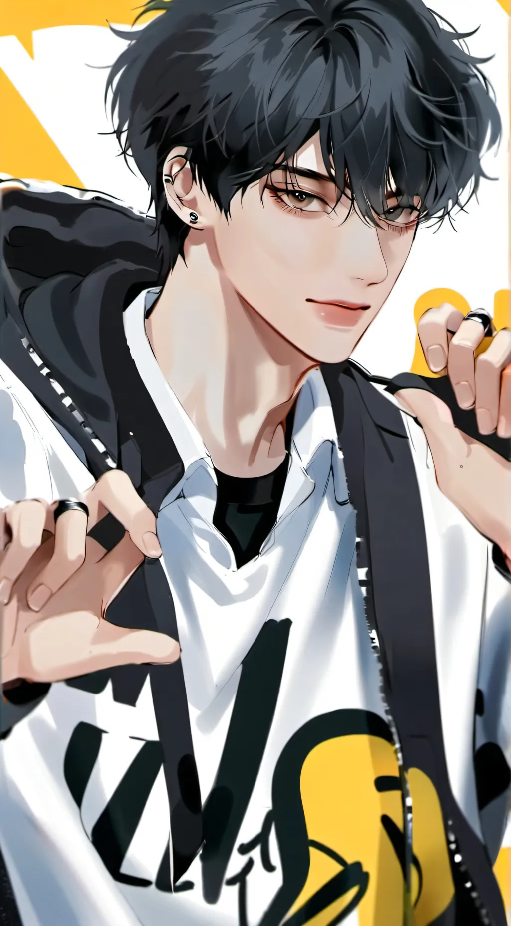 ai character: Felix skz background