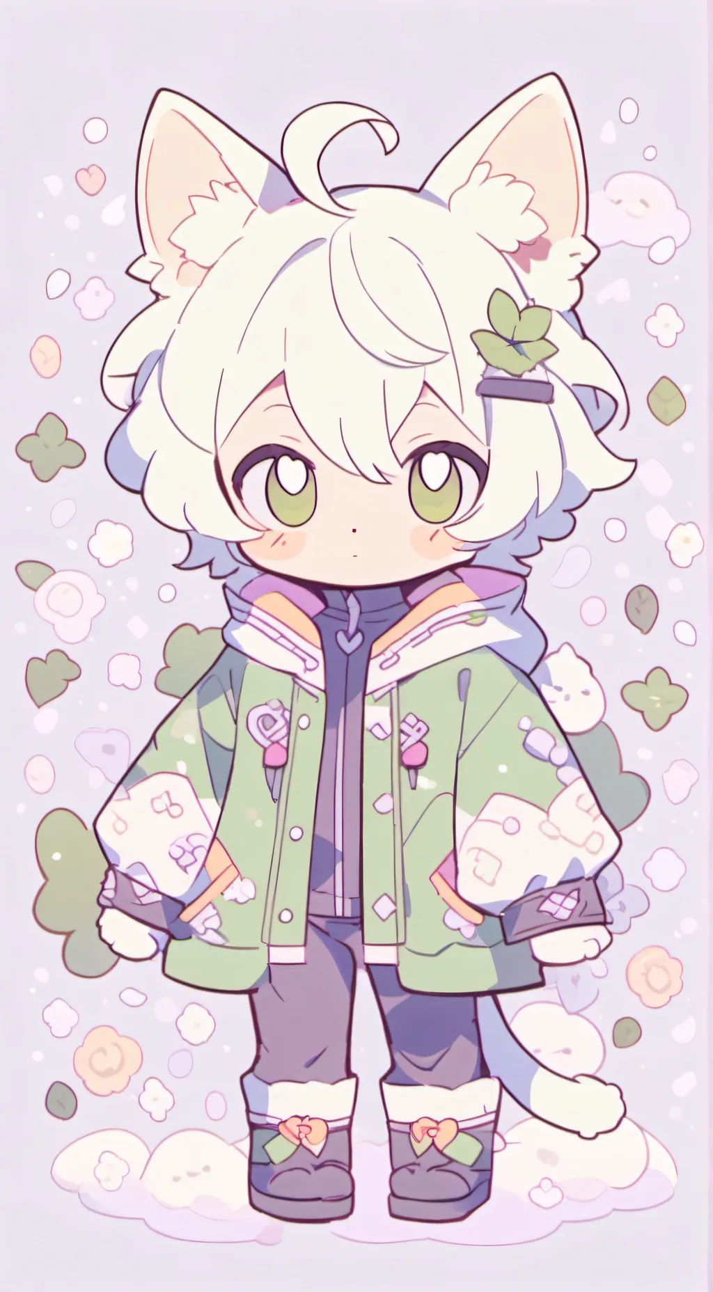 ai character: zeko  background