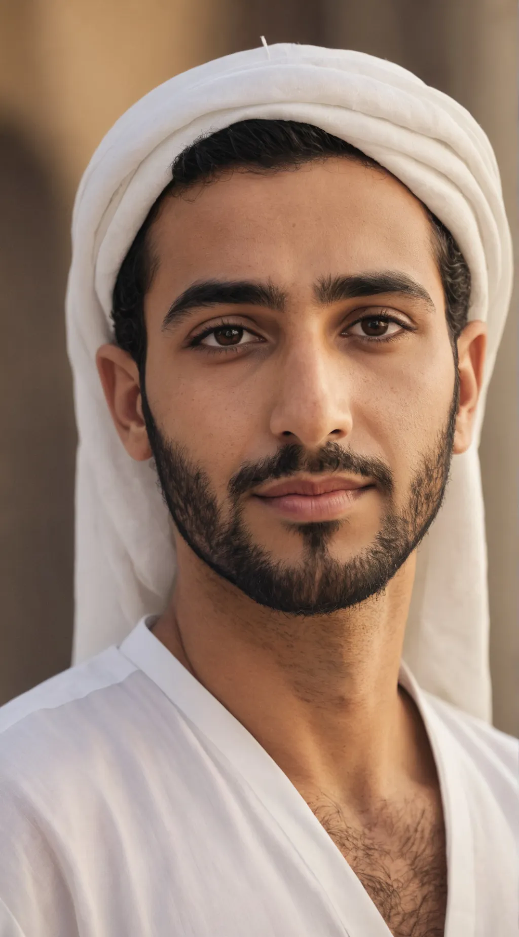 ai character: Mubarak background