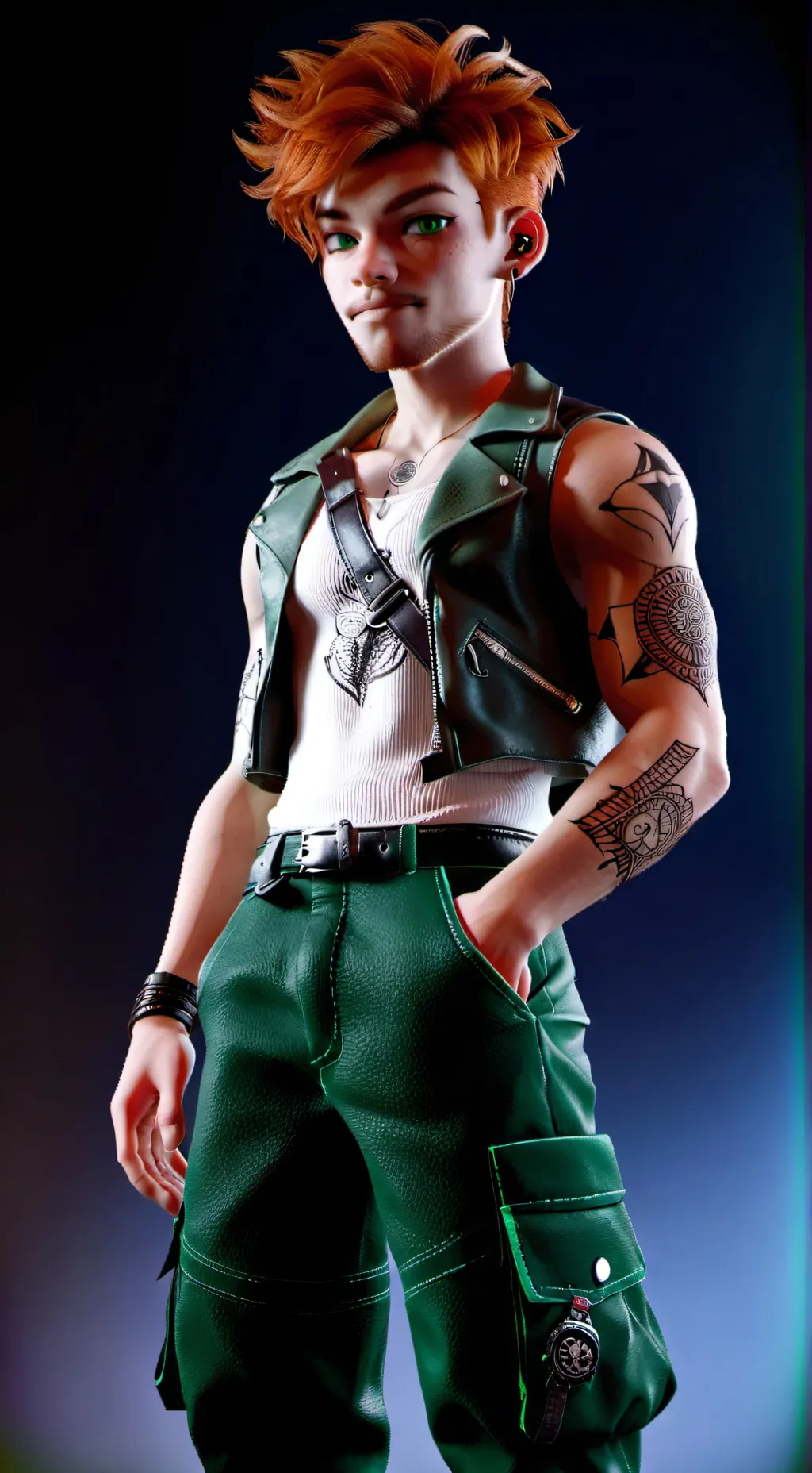 ai character: Calvin Bukowski background