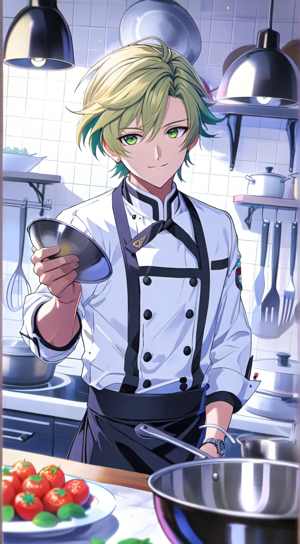 ai character: MATEOOO background