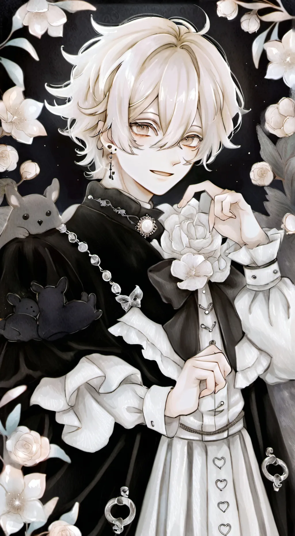 ai character: bakugo background