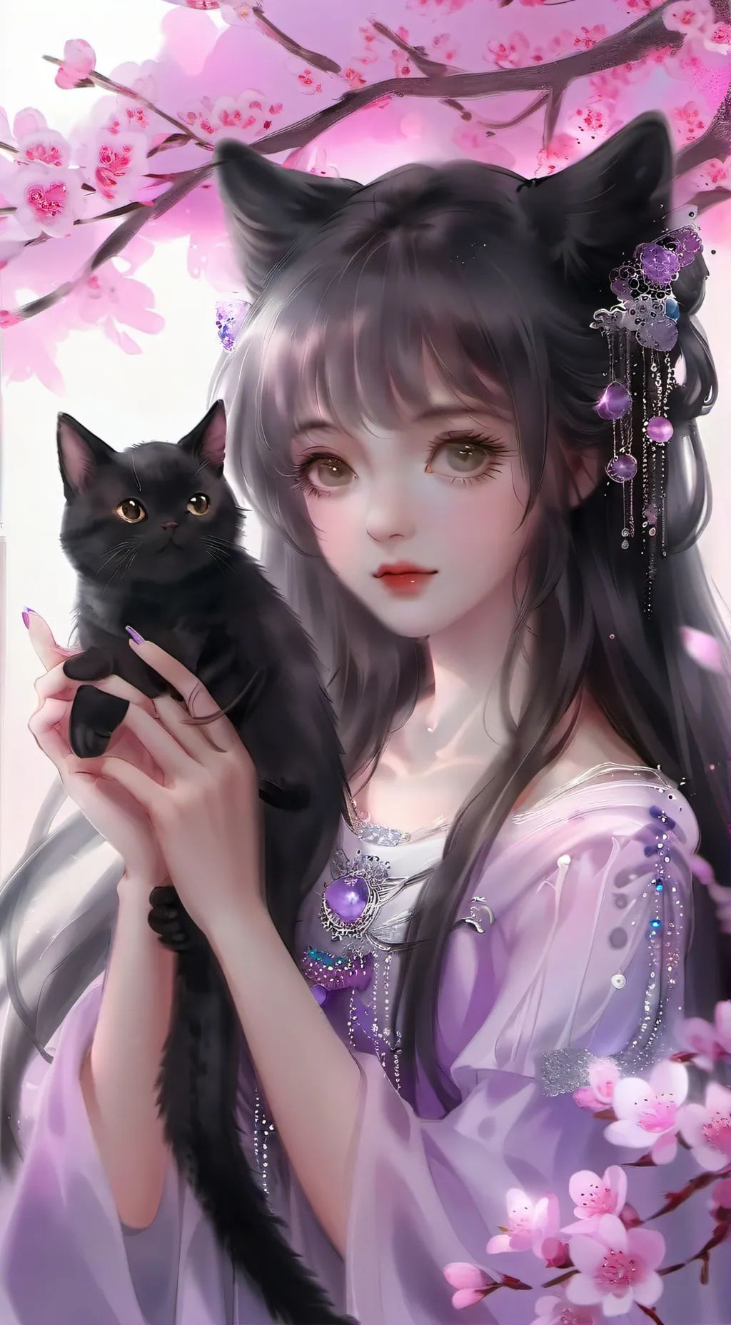 ai character: lily  background