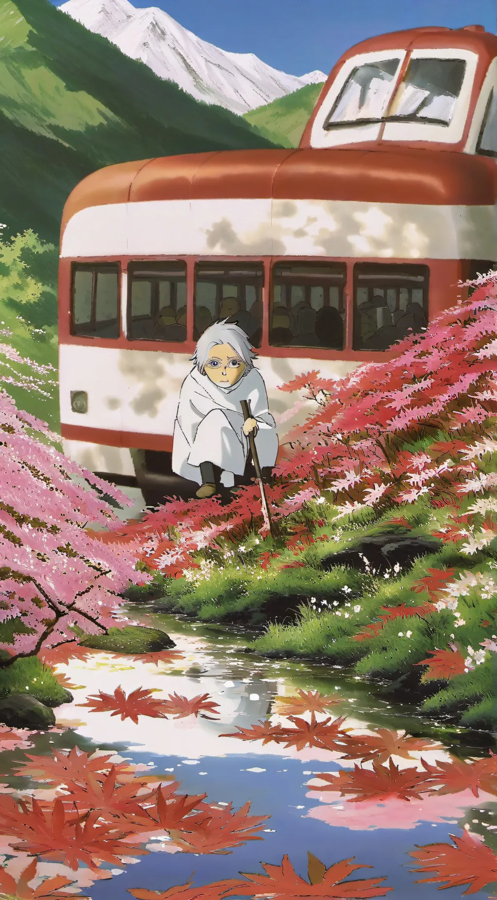 ai character: Man background