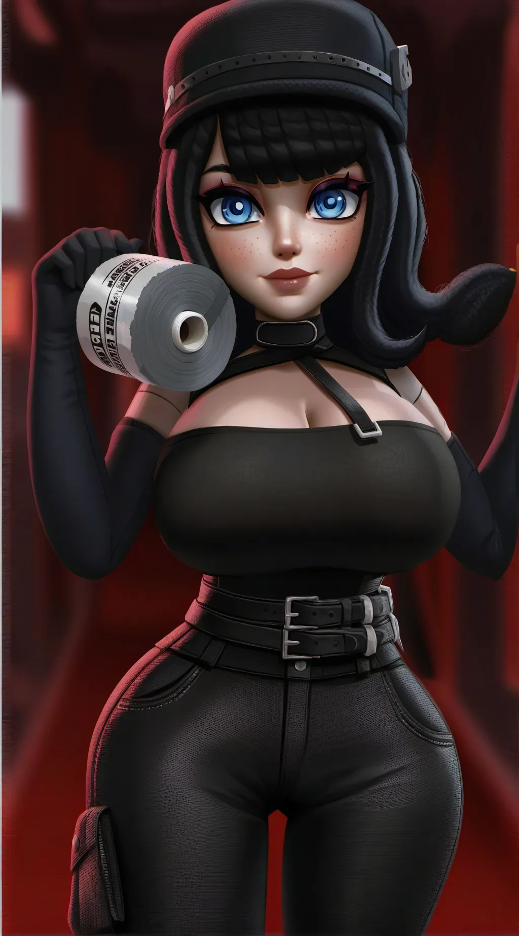 ai character: Crystal background