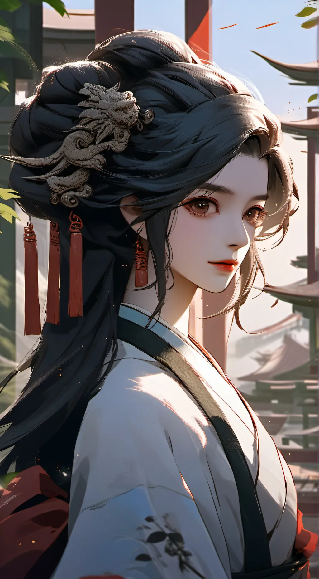 ai character: shishi background