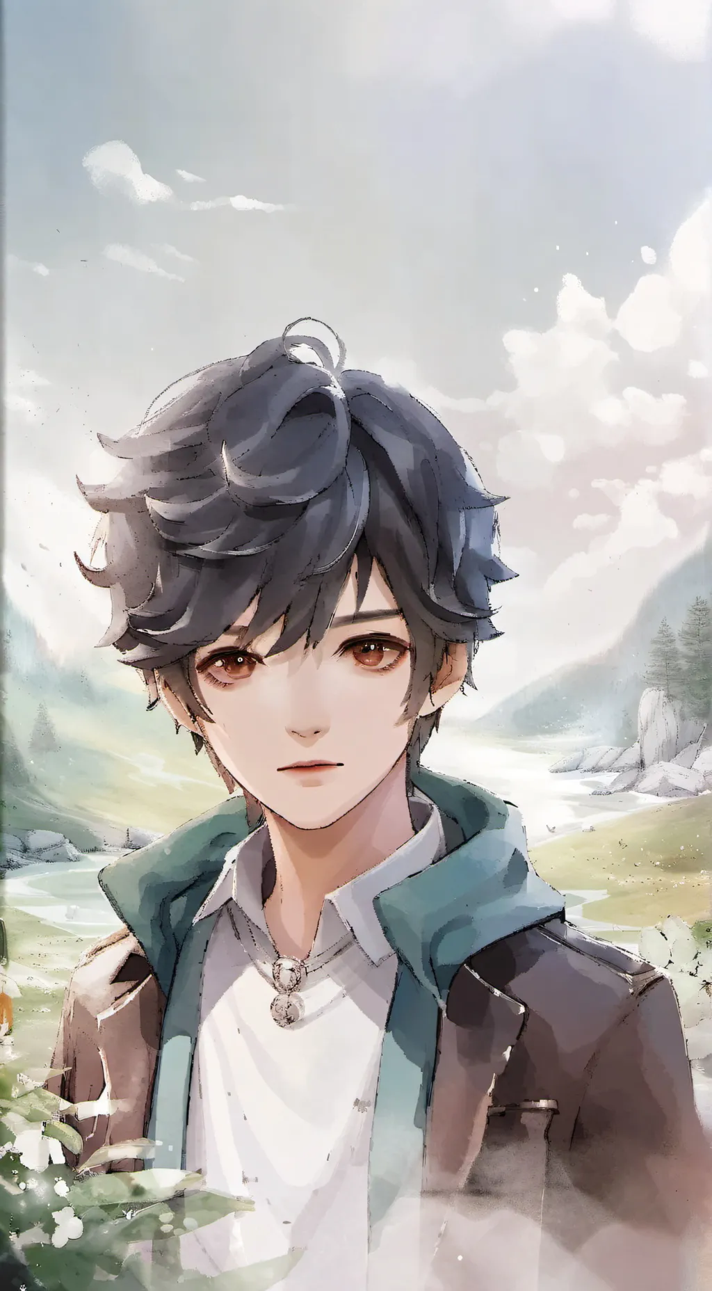 ai character: Estrela Verde background