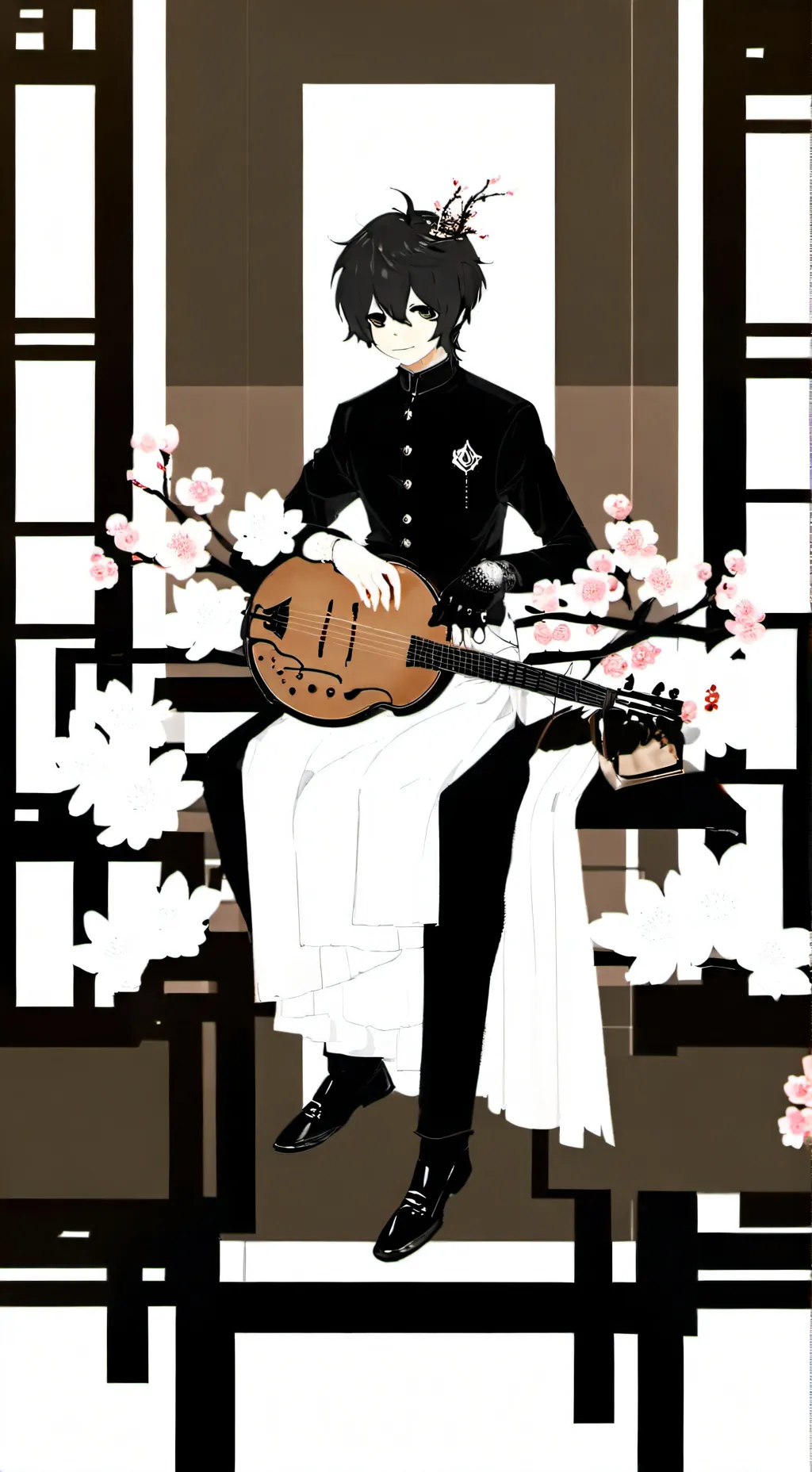 ai character: dazai osamu(beast) background