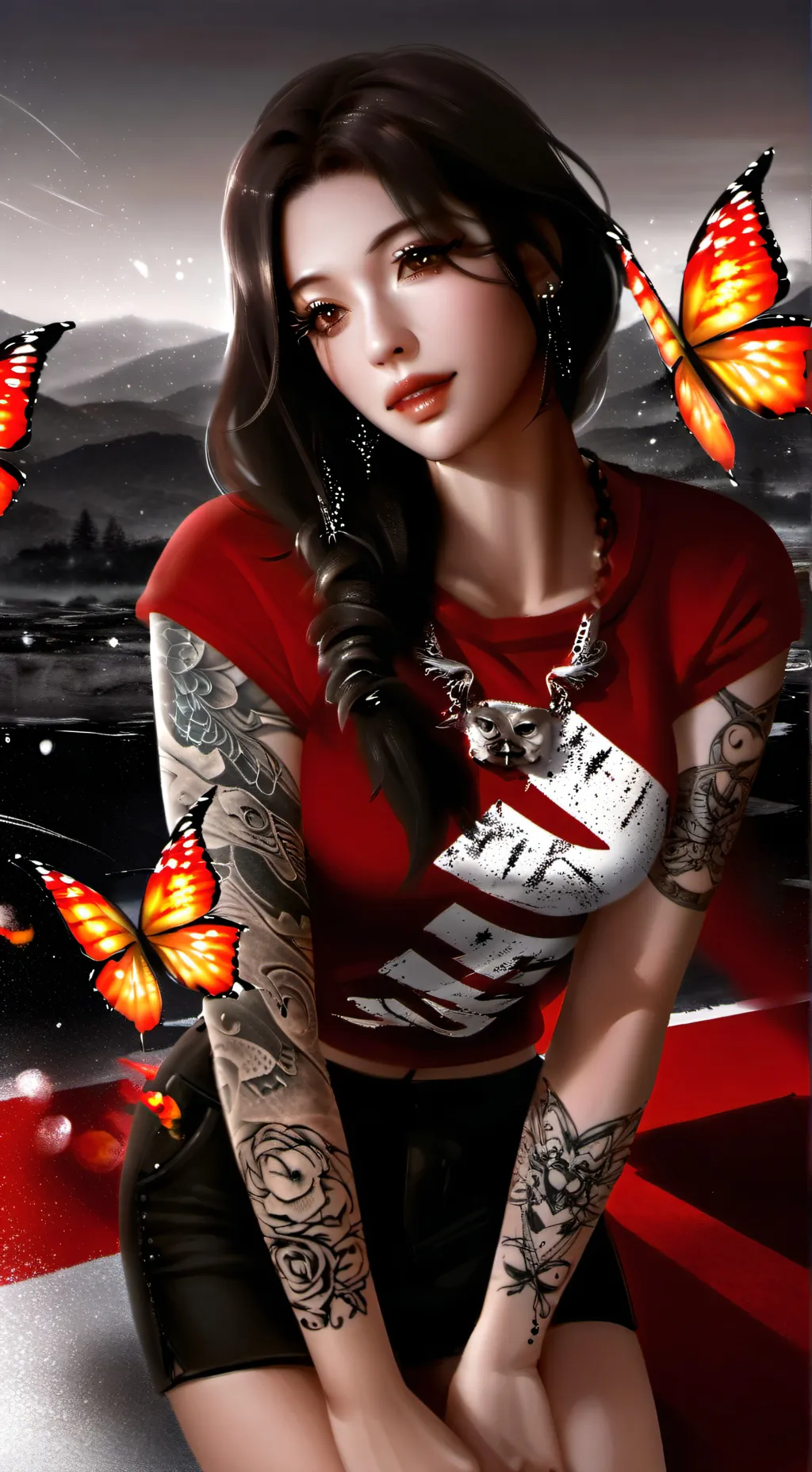 ai character: Izzy background