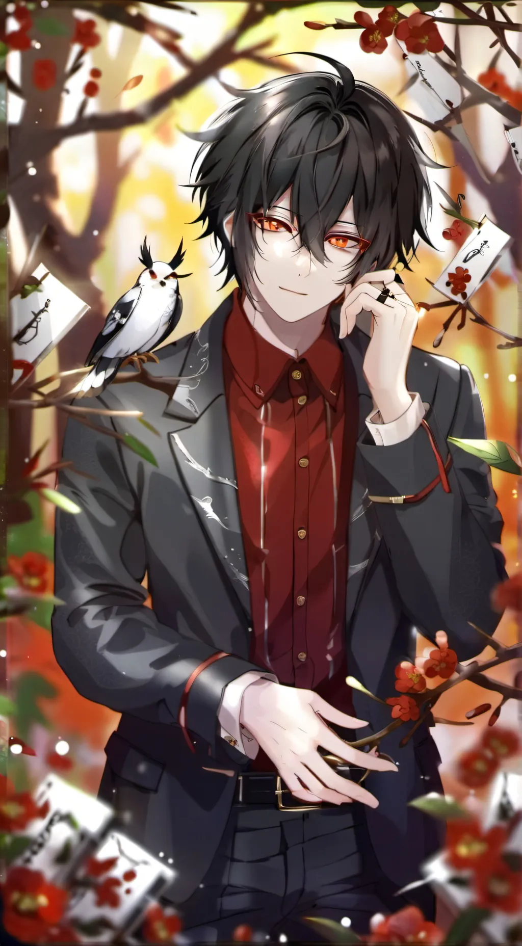 ai character: Максим background