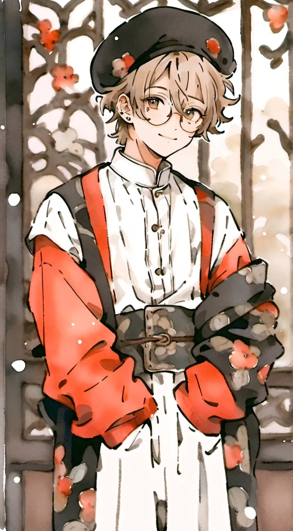 ai character: Fox background