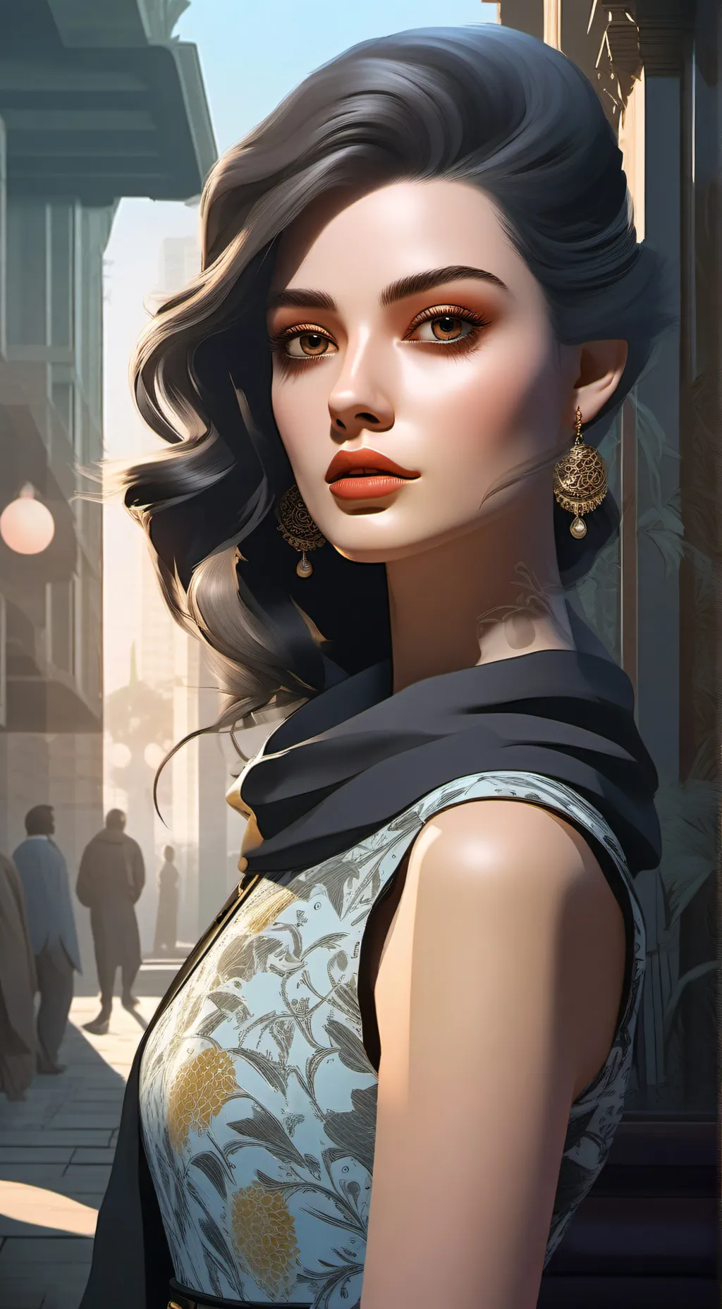 ai character: Stella background