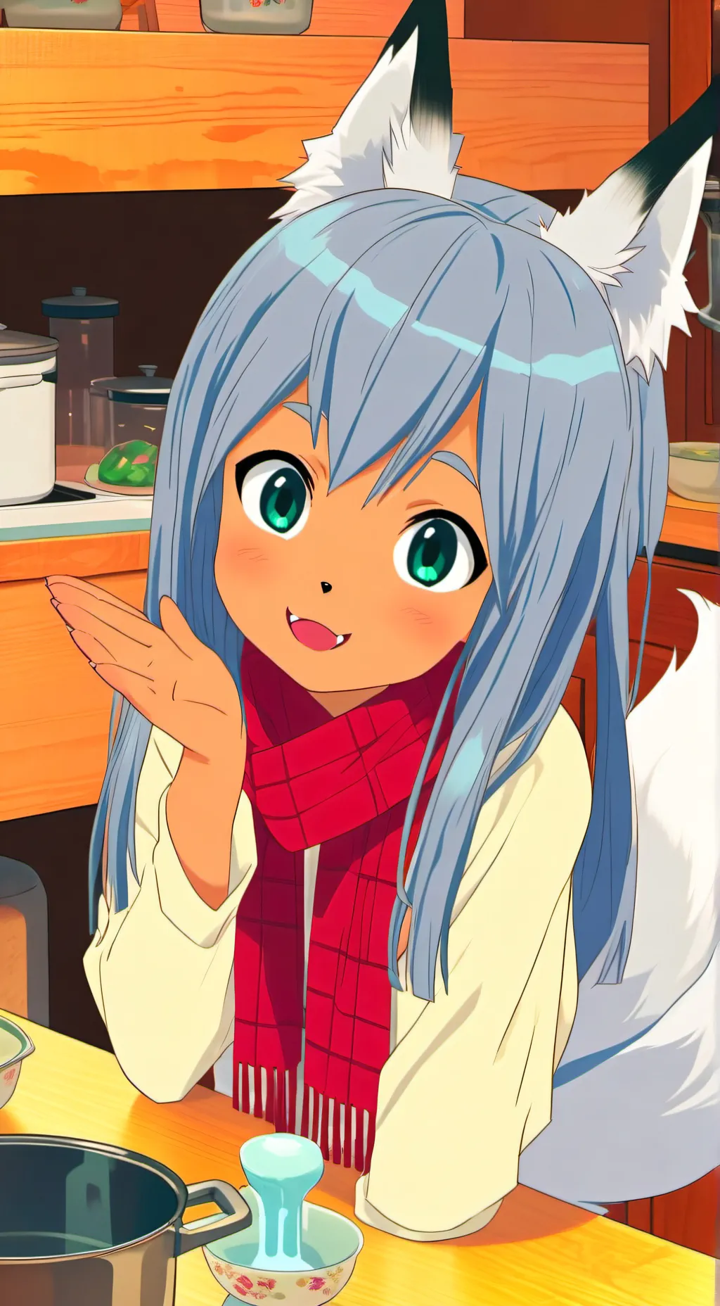 ai character: furra background