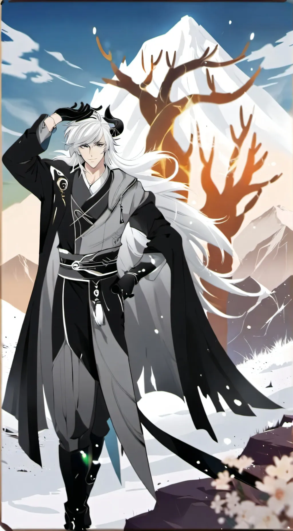 ai character: -‡-#James#-‡- background