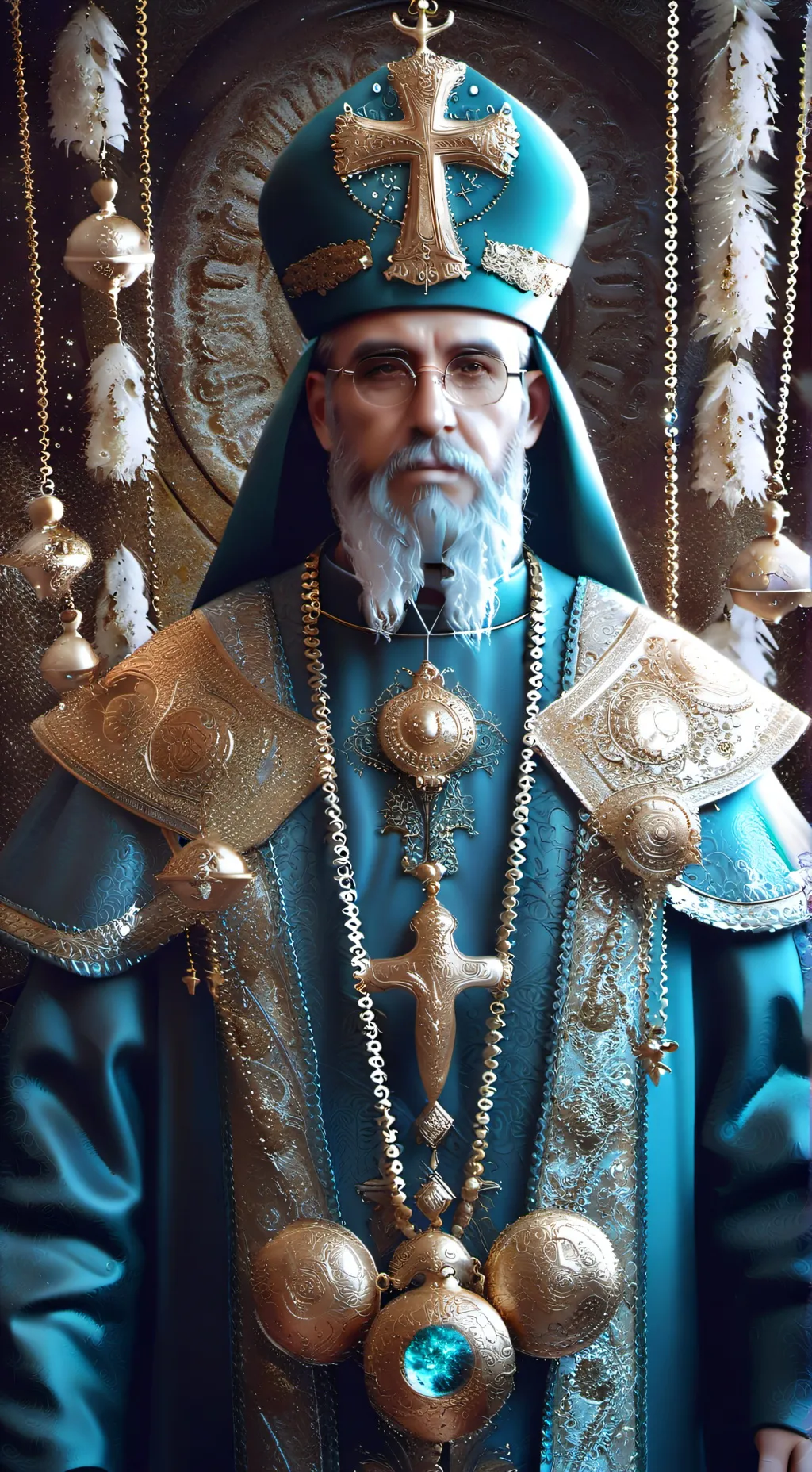 ai character: orthodox priest background