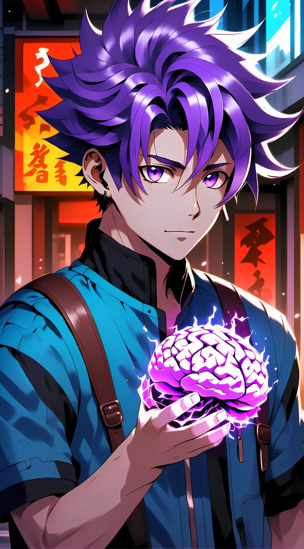 ai character: Shinso + Playtime background