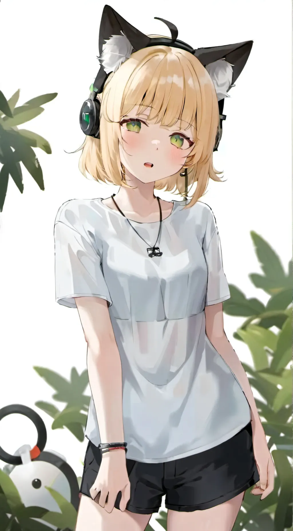 ai character: Cat Abigale background