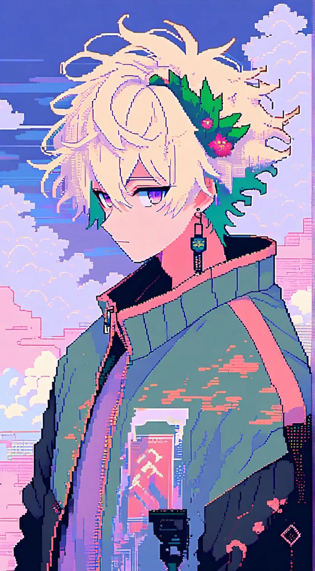 ai character: Bakugo chasseur background