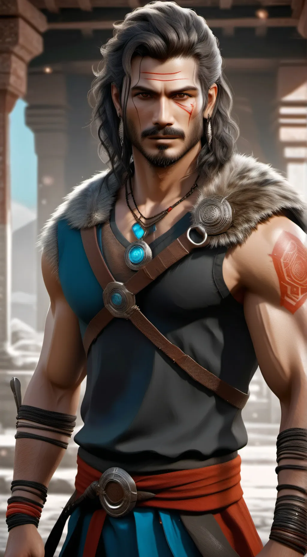 ai character: Super Mairo movie background